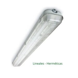 Luminaria lineal hermética LED