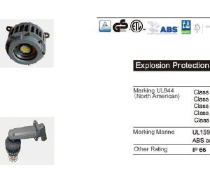 ILUMINACIÓN EXPLOSION PROOF SERIE G