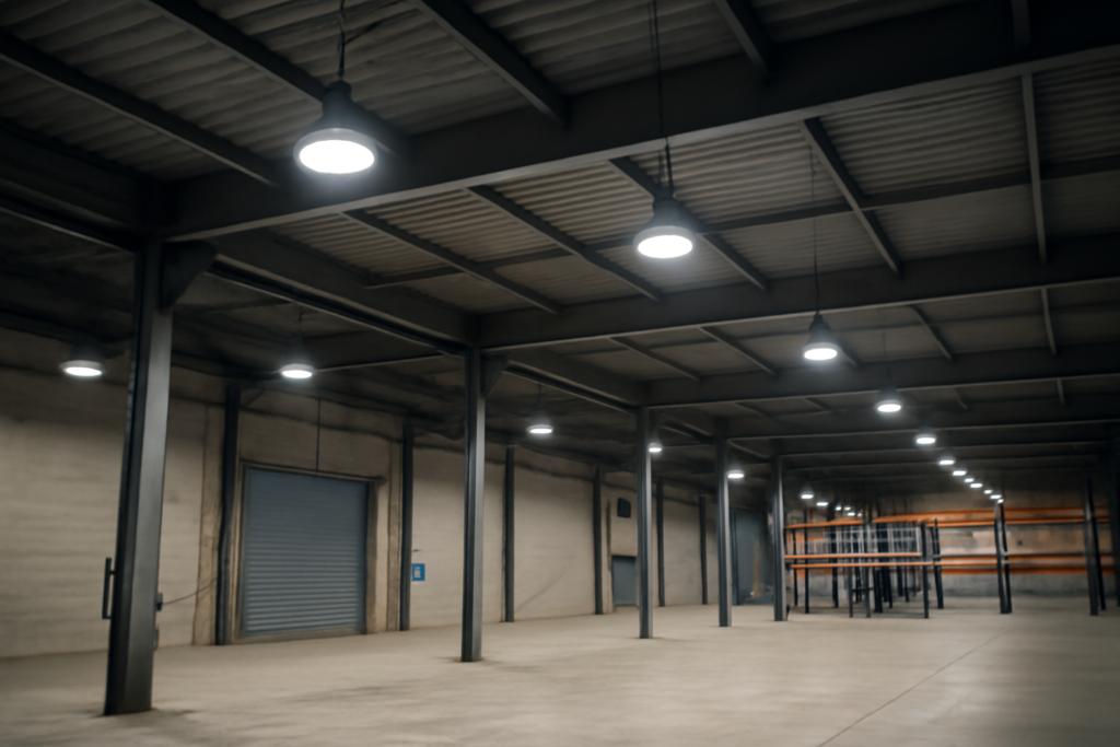 Iluminación industrial LED: cómo elegir la mejor opción para bodegas y fábricas