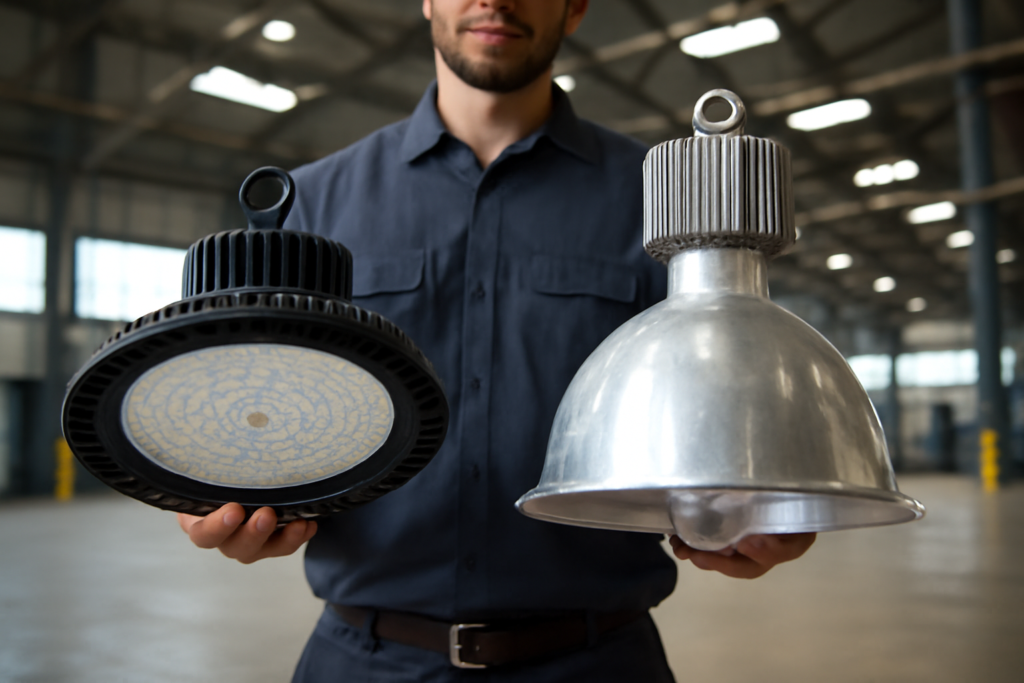 5 beneficios de la iluminación LED industrial frente a la iluminación tradicional