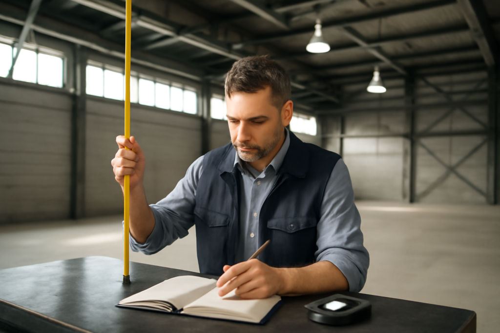 Cómo calcular la iluminación adecuada para una nave industrial paso a paso