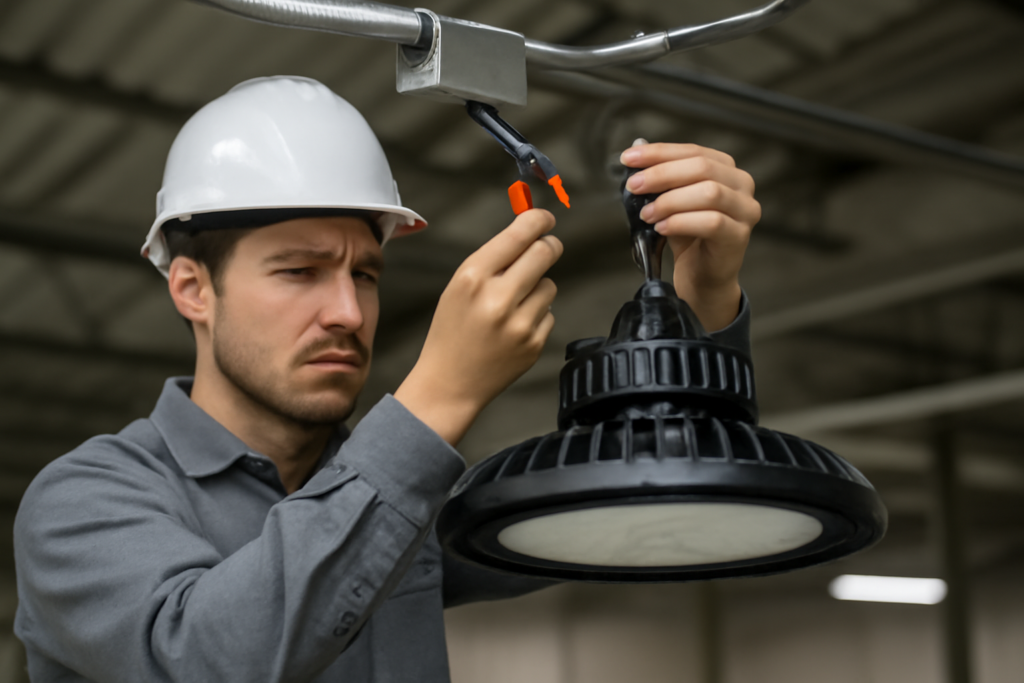 Errores comunes al instalar iluminación industrial y cómo evitarlos