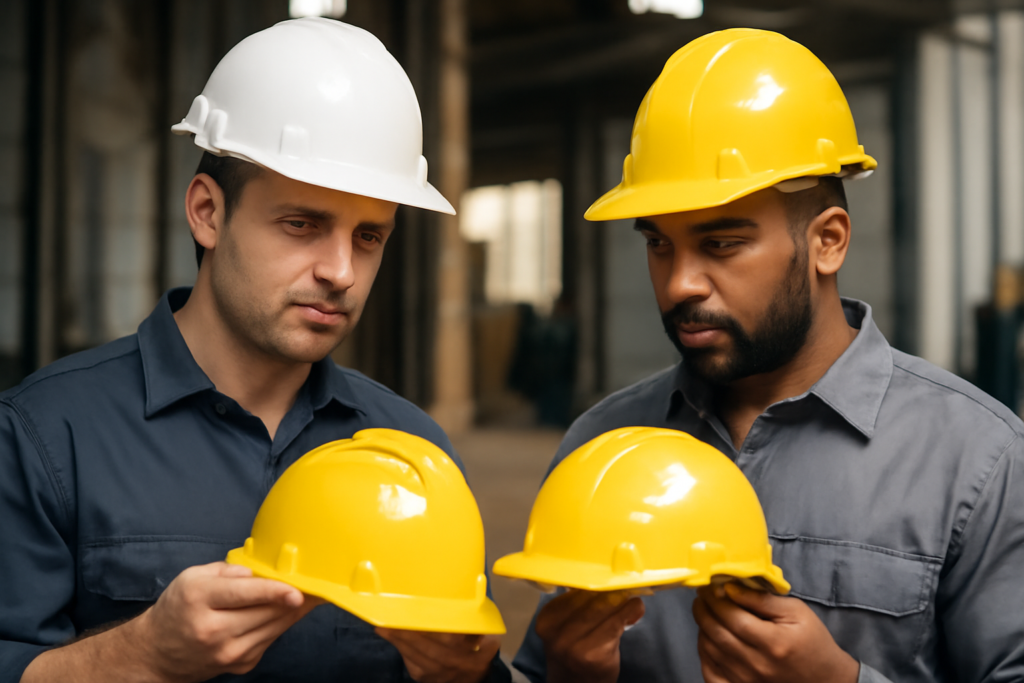 Casco Tipo I vs Tipo II ANSI Z89.1: Cuál Elegir Según tu Industria en Colombia