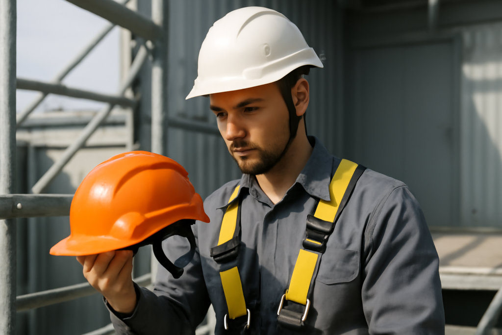 Cómo Elegir el Casco de Seguridad Correcto para Trabajo en Alturas