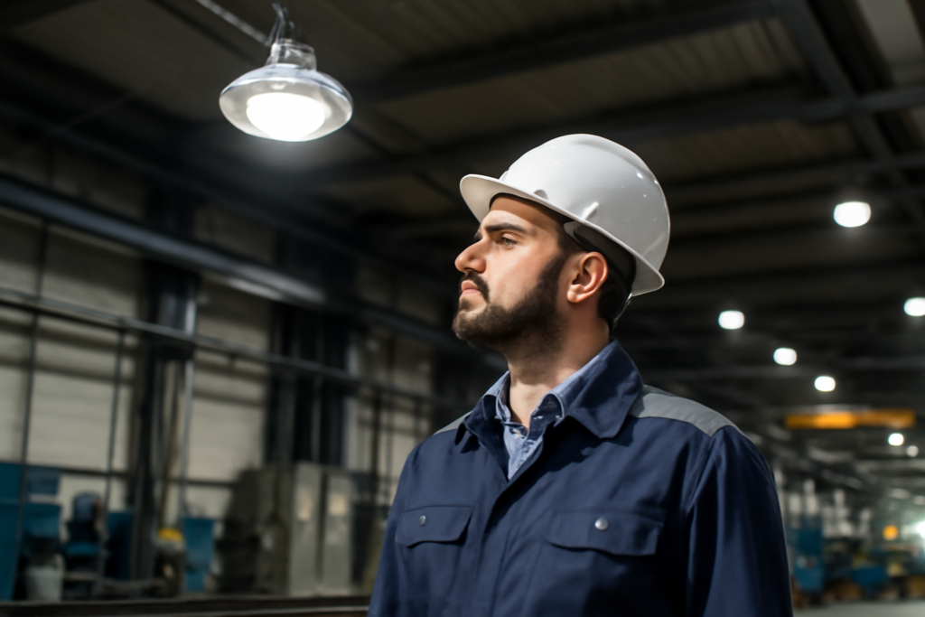 Iluminación LED inteligente en la industria: ahorra energía y mejora la seguridad