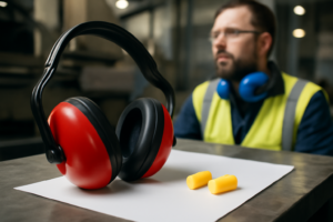 Protectores auditivos industriales: cómo elegir orejeras o tapones