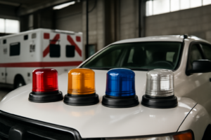 Código de colores de las luces de emergencia en vehículos: guía rápida