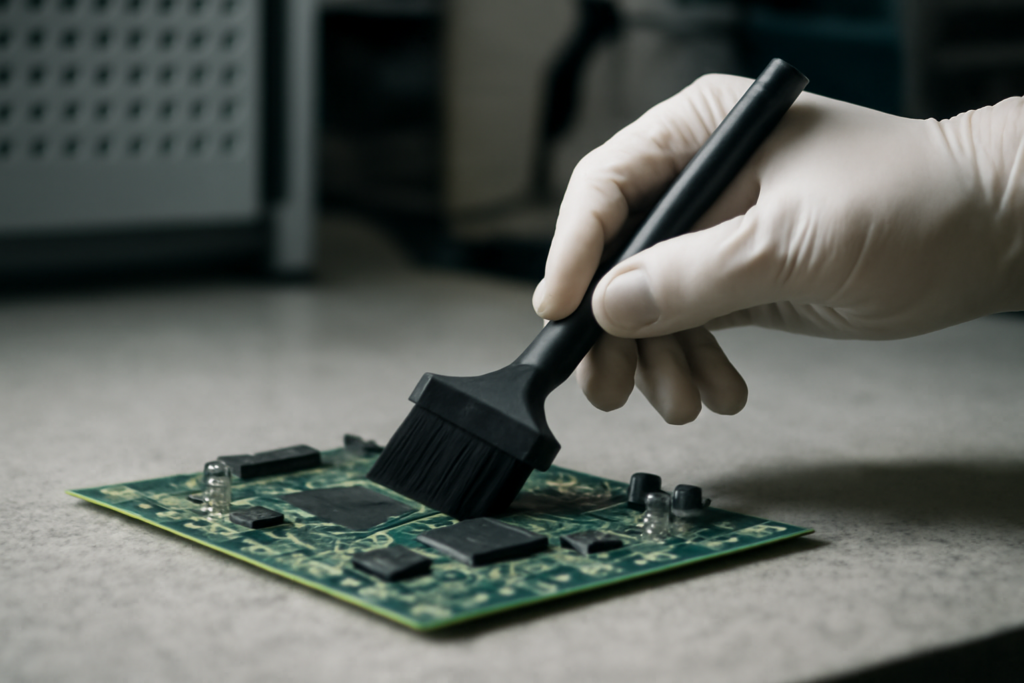 ¿Qué son los cepillos antiestáticos y por qué son esenciales en entornos ESD?