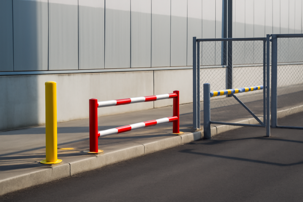 Tipos de señalización perimetral en centros logísticos