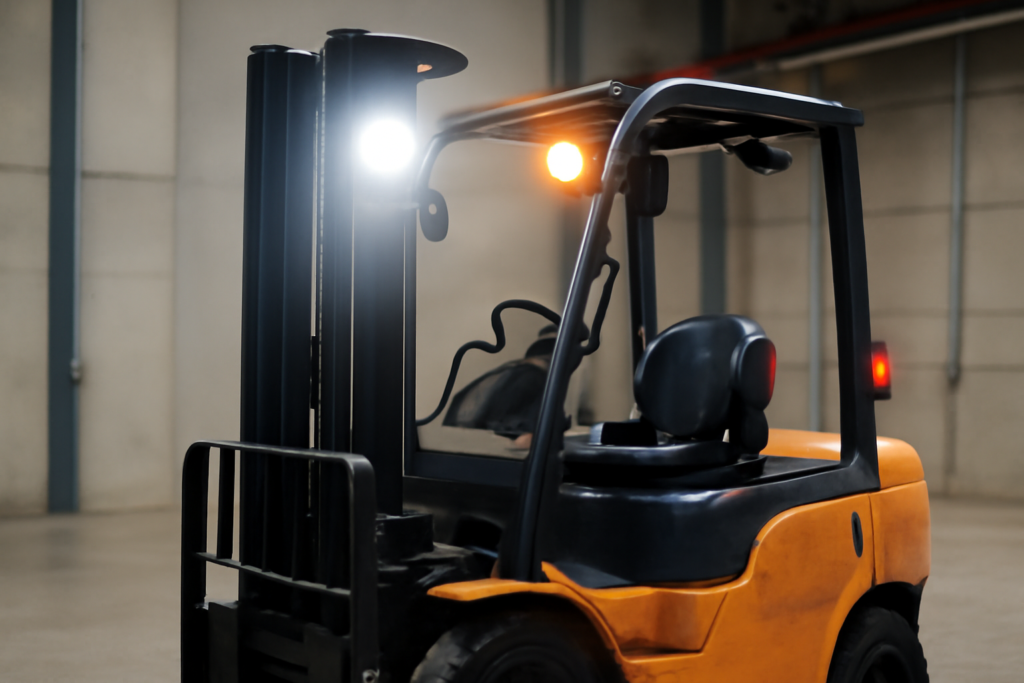 Normativas de seguridad que exigen iluminación en montacargas