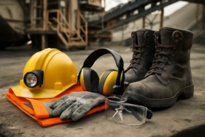 Tipos de elementos de protección personal para minería