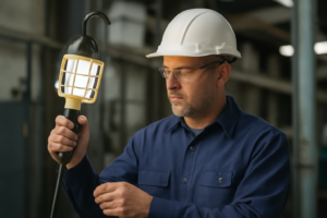 Seguridad y normas en iluminación portátil industrial
