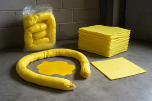 Absorbentes para derrames de productos químicos