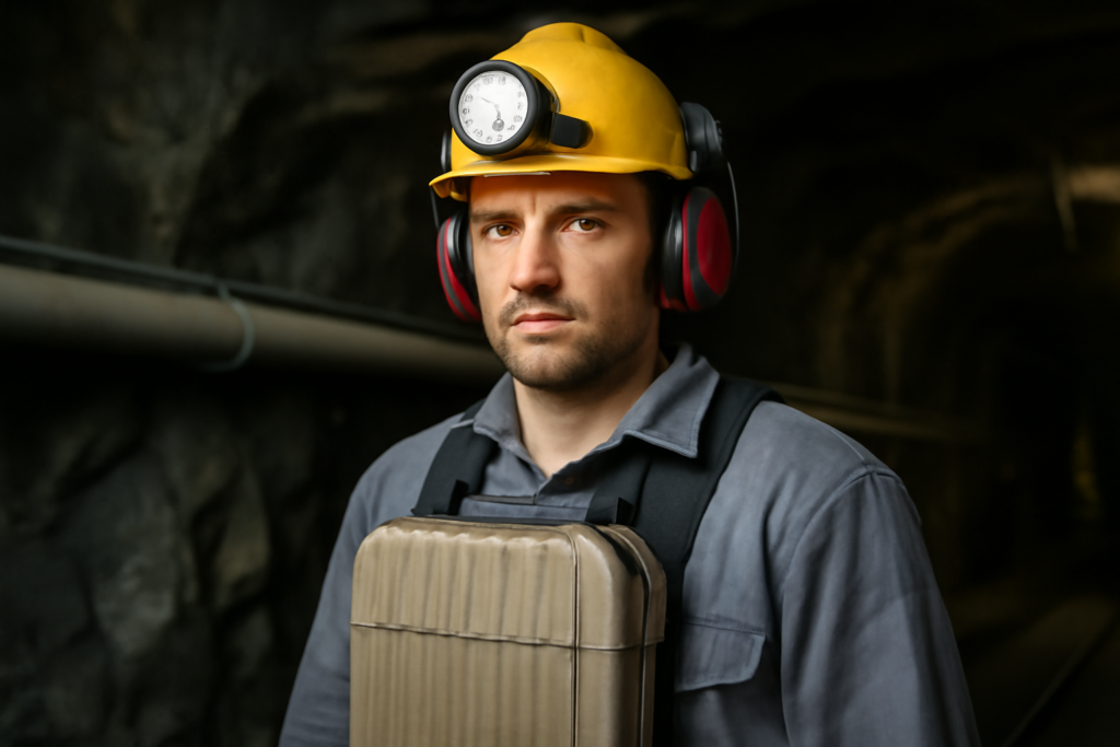 EPP mandatorios para minería subterránea: Equipos autónomos de autorrescate (auto-rescatadores)