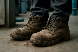 Cómo el lodo y la humedad ácida destruyen tus botas de seguridad: Guía de cuidado