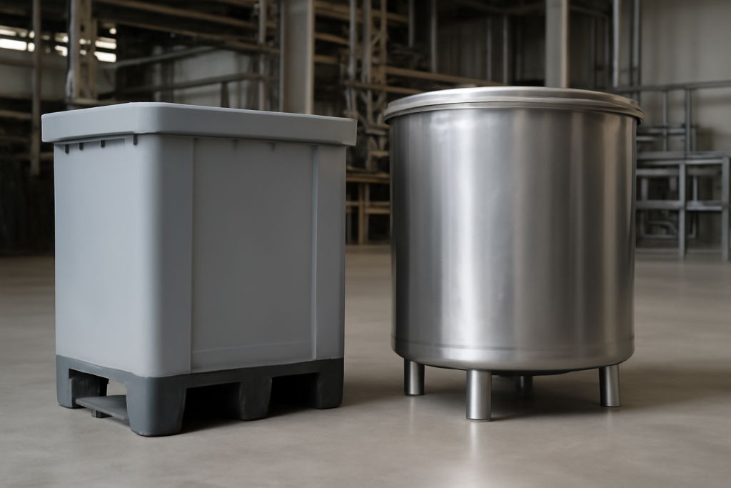 Materiales de alta densidad: Plástico vs. Acero inoxidable: ¿Cuál es el mejor material para los contenedores de tu planta?