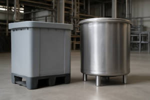 Materiales de alta densidad: Plástico vs. Acero inoxidable: ¿Cuál es el mejor material para los contenedores de tu planta?