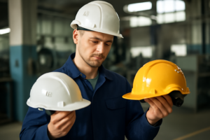 Casco Tipo I vs Tipo II ANSI Z89.1: ¿Cuál Elegir Según tu Industria en Colombia?