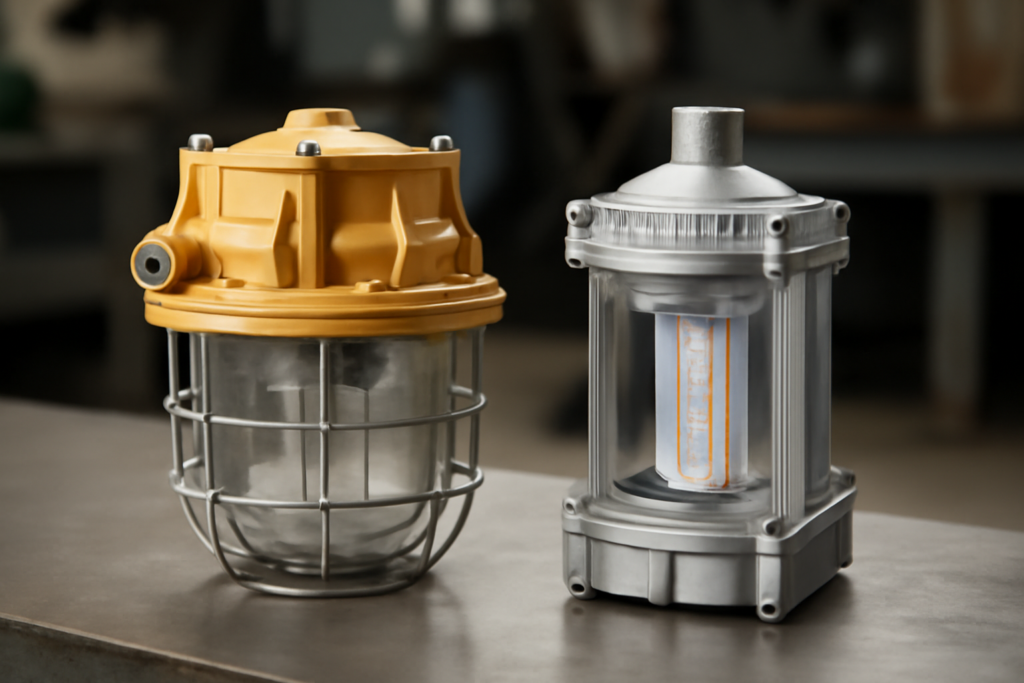 ¿Qué es la Iluminación explosion proof vs iluminación intrínsecamente segura?